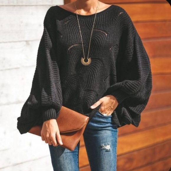 Sweaters - Oversized Dolman Sweater